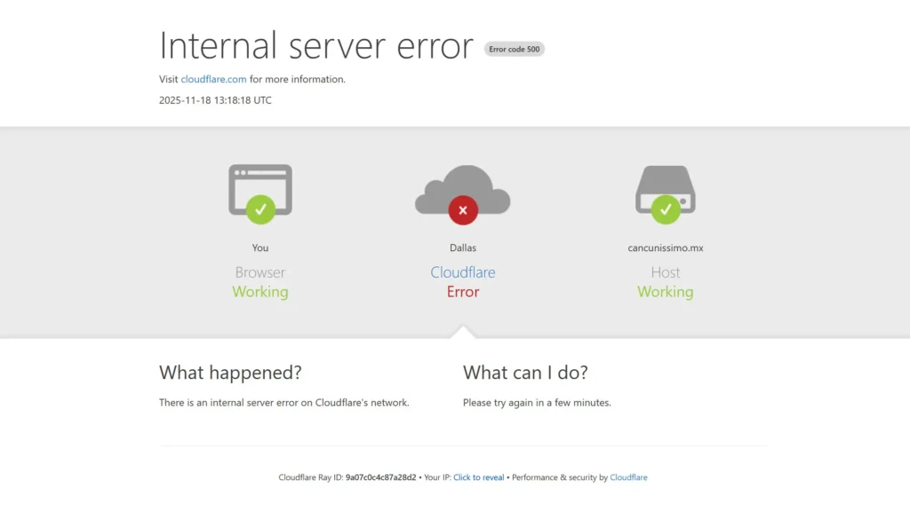 cloudflare offline