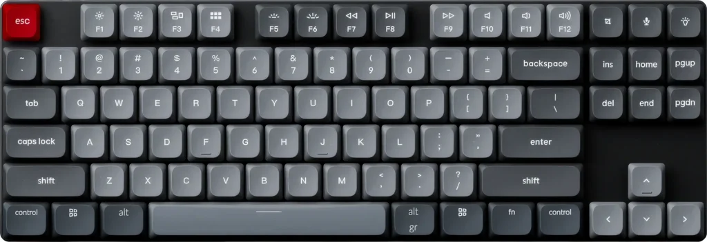 teclado ANSI idioma inglés Estados Unidos